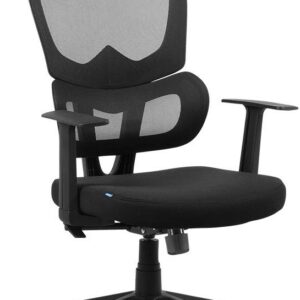 Cadeira de Escritório Ergonómica Cyla (Preto) - OFFY