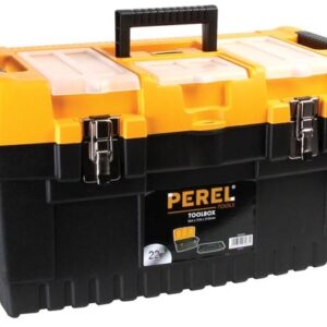 Mala de Plástico 22 (Fechos Metálicos) p/ Ferramentas - PEREL