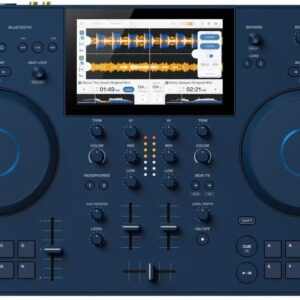Controlador DJ All-In-One Portátil (Azul) – ALPHATHETA