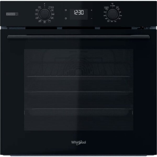 Forno de Encastre OMSK58RU1SB Pirolítico + Hidrolítico 71L (Preto) - WHIRLPOOL