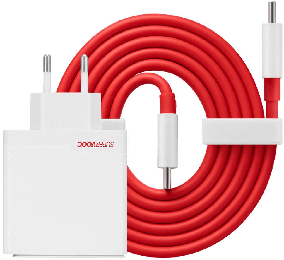 Carregador SUPERVOOC 100W USB-C + USB-A (Branco) - ONEPLUS