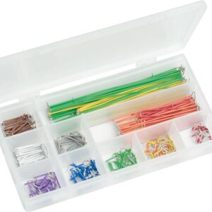 Kit de Fios Unifilares p/ Montagens em Bread Boards - 350p?s