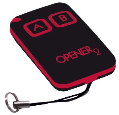 Comando Garagem 2 Canais 433,92Mhz - JollyLine