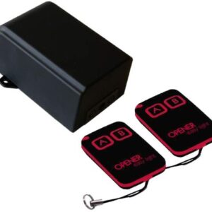 Kit Emissor Receptor 2 Canais e 2 Comandos (433MHz) Especial p/ Jardim - JollyLine