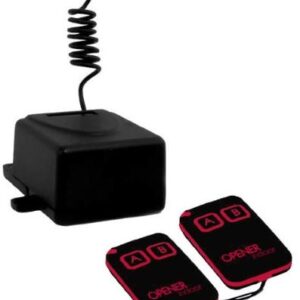 Kit Emissor Receptor 2 Canais e 2 Comandos Interior (433MHz) - JollyLine