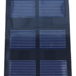 Painel Fotovoltaico 0,525W 350mA / 1,5V (62 x 120mm)