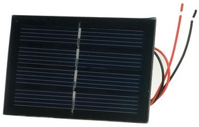 Painel Fotovoltaico 0,5W 250mA / 2V
