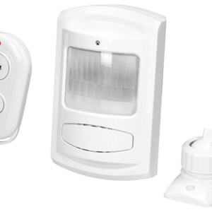 Sensor de Movimento PIR Autónomo s/ Fios c/ Função de Alarme - ORNO