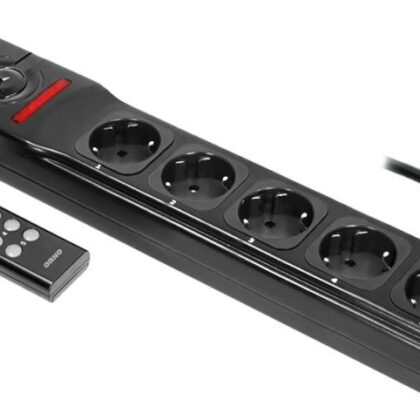 Extensão Quintupla 2P + T com Comando s/ Fios (3 mts) - ORNO
