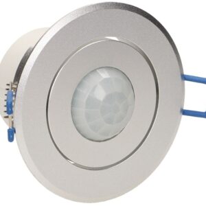Sensor de Movimento PIR de Encastre/Ajustável c/ Rotação 360° (Branco) - ORNO