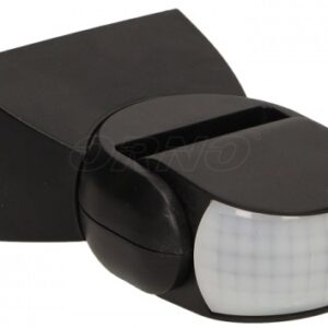 Sensor de Movimento PIR Branco 220V 180º (IP65) Preto - ORNO