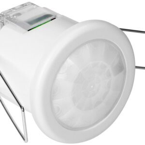 Mini Sensor de Movimento PIR 360º IP20 800W Encastre (Branco) - ORNO