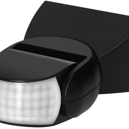 Sensor de Movimento PIR Ajustável 360°/180° IP65 1200W TUYA Smart Wi-Fi (Preto) - ORNO