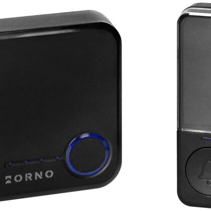 Campainha Inteligente s/ Fios Sigo AC Wi-Fi Tuya (Preto) - ORNO