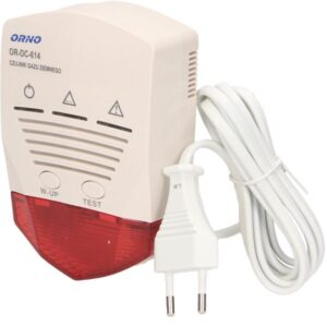 Sensor Detector de Gás Natural c/ Alarme - ORNO