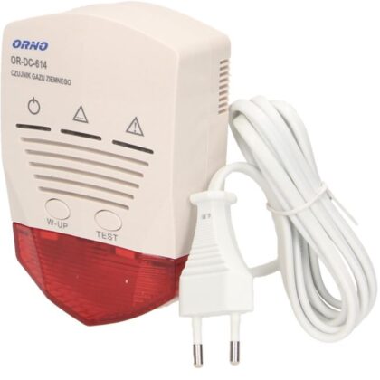 Sensor Detector de Gás Natural c/ Alarme - ORNO