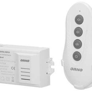 Kit Emissor Receptor 3 Canais 433Mhz c/ Comando - ORNO