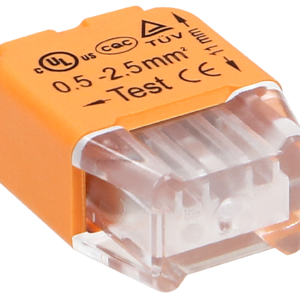 Pack 10x Ligadores Rápidos p/ 2 Fios (Ø 0,75 ~ 2,5mm²) - ORNO
