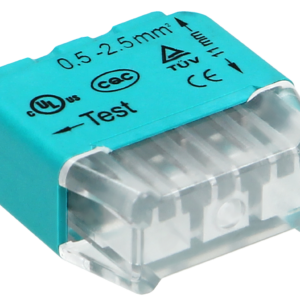Pack 100x Ligadores R?pidos p/ 3 Fios (? 0,75 ~ 2,5mm?) - ORNO
