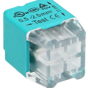 Pack 100x Ligadores R?pidos p/ 4 Fios (? 0,75 ~ 2,5mm?) - ORNO