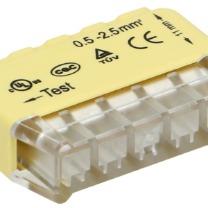 Pack 50x Ligadores R?pidos p/ 5 Fios (? 0,75 ~ 2,5mm?) - ORNO