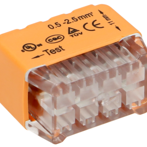 Pack 50x Ligadores Rápidos p/ 8 Fios (Ø 0,75 ~ 2,5mm²) - ORNO