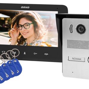 Video Porteiro LCD 7 c/ Leitor RFID - ORNO