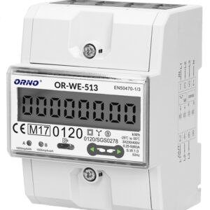 Medidor Digital Custos Energia MID p/ Calha DIN (Trif?sico) 5(80)A - ORNO