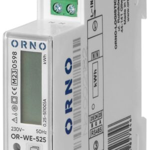 Medidor Digital de Custos de Energia Porta RS-485 p/ Calha DIN (Monofásico) 5(100)A - ORNO