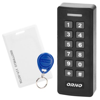 Leitor/Programador de Cartões e TAG´s de Proximidade IP20 (Antracite) - ORNO