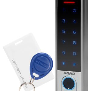 Leitor de C?digo de Acesso c/ RFID (Cart?o/Tag/Impress?o Digital/Bluetooth) IP68 TUYA - ORNO