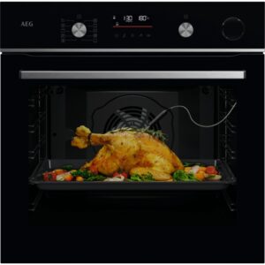 Forno de Encastre S?rie 6000 SenseCook OR6PB51WSB 72L 3380W (Preto) - AEG