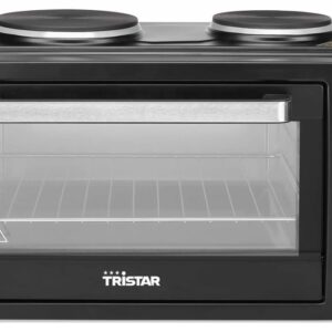 Mini Forno OV-1443 38L 3100W c/ 2 Placas Elétricas (Preto) - TRISTAR