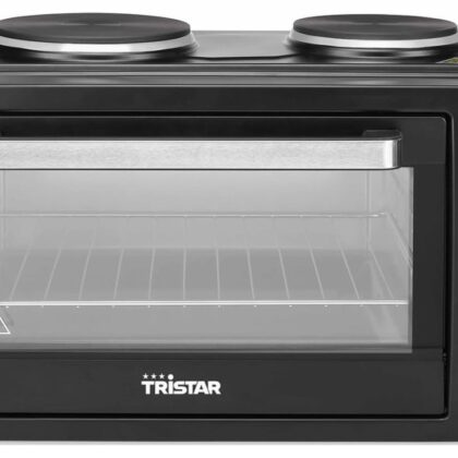 Mini Forno OV-1443 38L 3100W c/ 2 Placas Elétricas (Preto) - TRISTAR