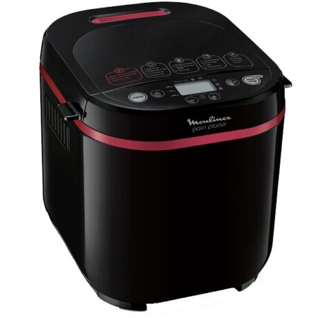 Máquina de Pão 720W 17 Programas e 3 s/ Glúten (Preto) - MOULINEX