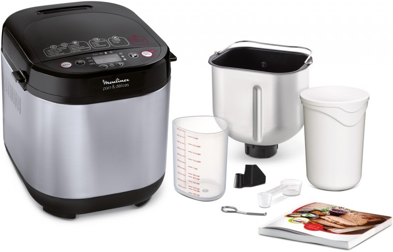 Máquina de Fazer Pão Pan & Delices 720W - MOULINEX