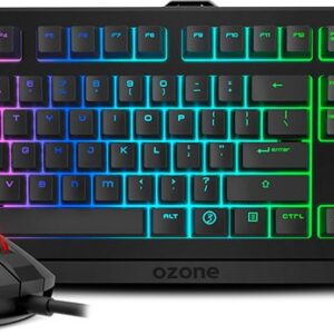 Teclado + Rato Doubletap Combo RGB PT - OZONE