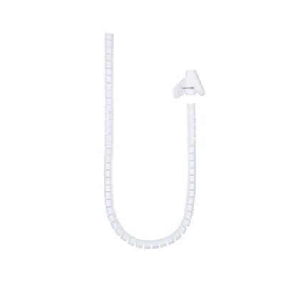 Organizador de Cabos em Espiral Nanocable 10.36.0003-W 3 metros Branco