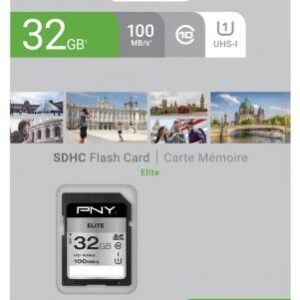 Cartão de Memória SDHC 32GB (Classe 10) - PNY
