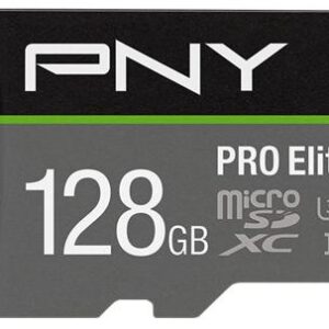 Cartão de Memória MicroSDXC 128GB (Classe 10) - PNY