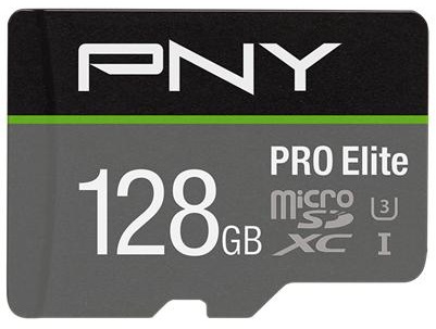 Cartão de Memória MicroSDXC 128GB (Classe 10) - PNY