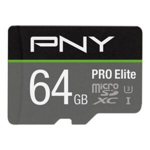 Cart?o de Mem?ria MicroSDXC 64GB (Classe 10) - PNY