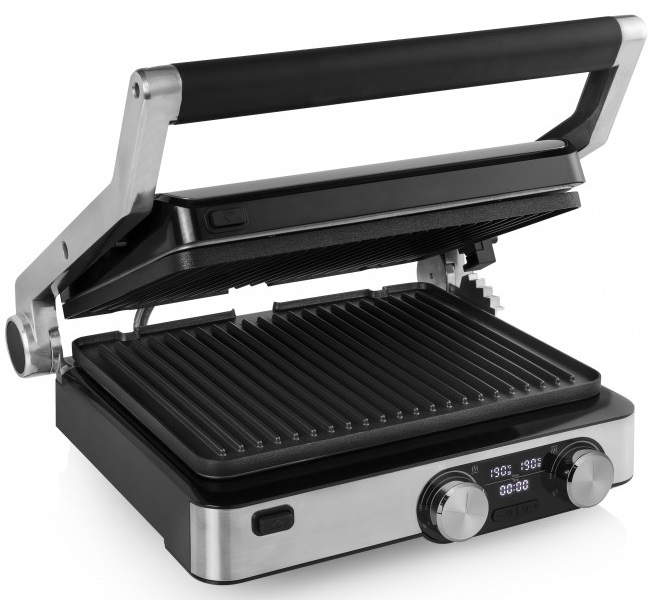 Grelhador de Contacto Digital 2000W (Preto/Inox) - PRINCESS