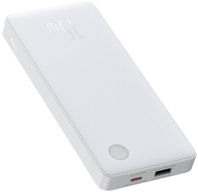 PowerBank Air Lite 10000mAh 15W (Branco) - BASEUS