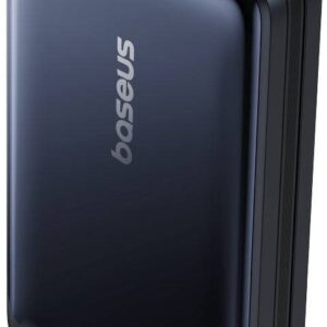 PowerBank Nomos Magnetic Qi2 10000mAh 45W c/ Cabo USB-C (Preto) - BASEUS