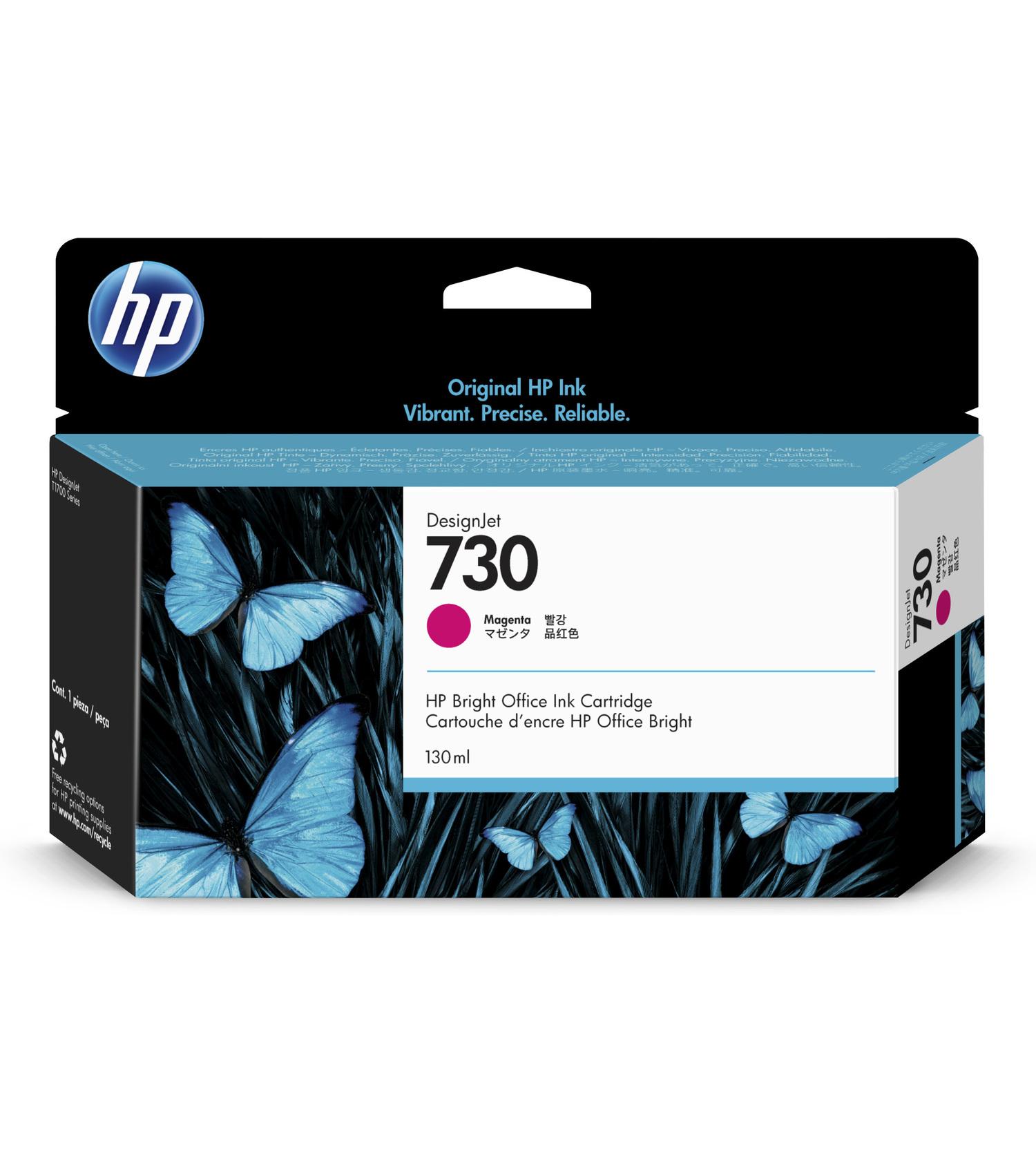 Tinteiro HP DesignJet 730 Magenta 130 ml