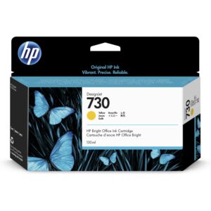 Tinteiro HP DesignJet 730 Amarelo 130 ml