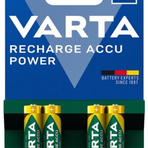 Blister 4x Pilhas Recarregáveis R03 / AAA (Micro) 800mAh - VARTA