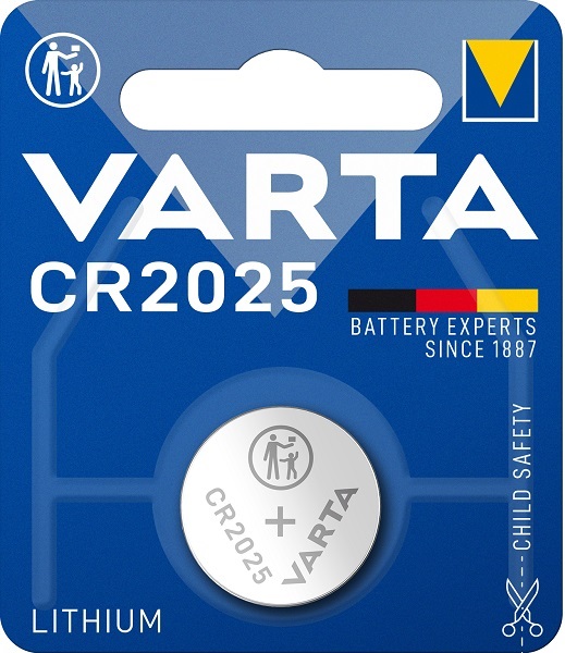 Pilha CR2025 3V - VARTA