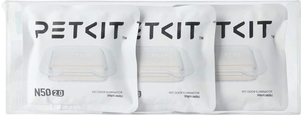 Eliminador de Odores Inteligente N50 2.0 p/ Pura Max 2 (3 Unidades) - PETKIT